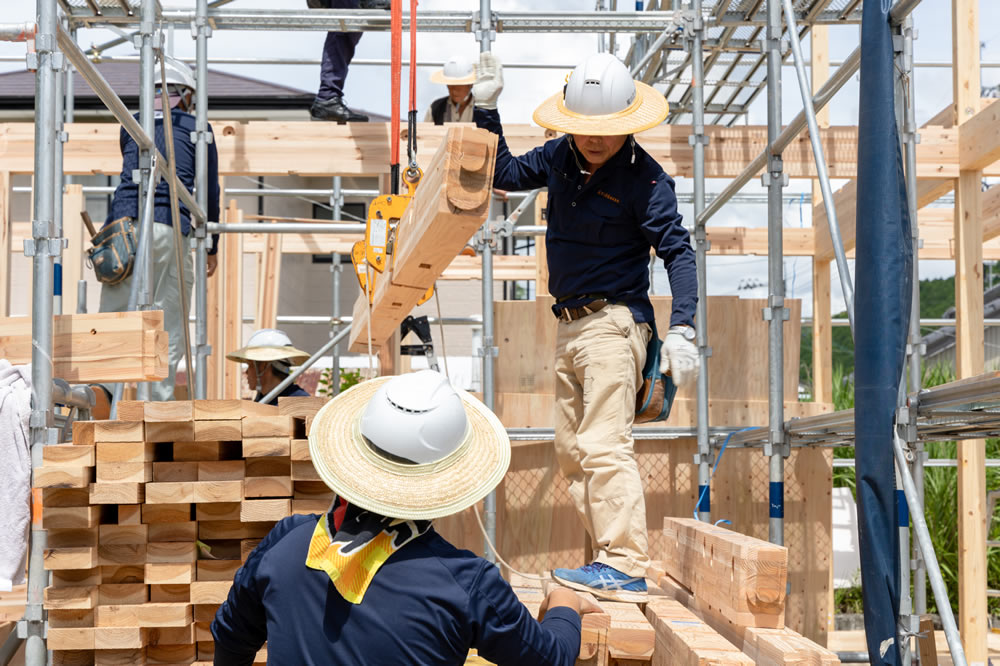 施工現場の様子